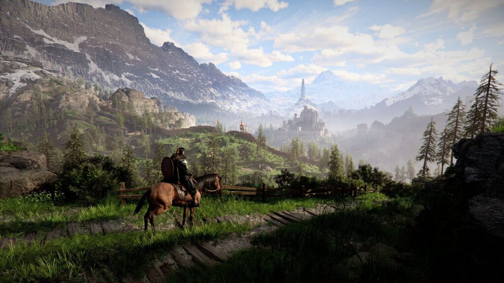 Il semblerait que l'exploration soit au coeur de Crimson Desert. // Source : Pearl Abyss