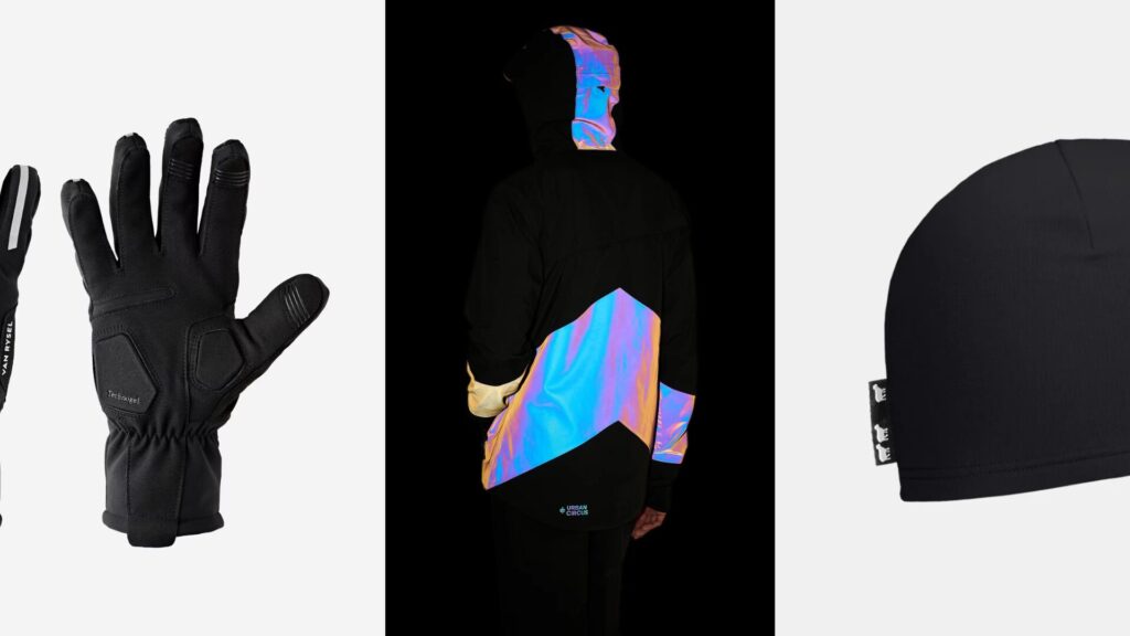 La veste Iris, les gants Décathlon et le bonnet Ortovox. La veste Iris, les gants Décathlon et le bonnet Ortovox.