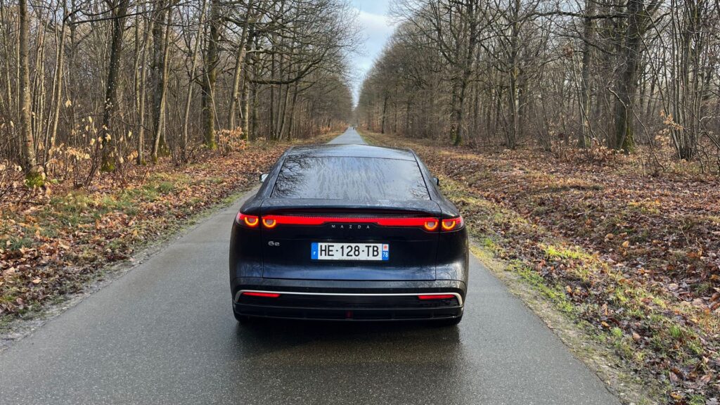La Mazda 6e à l'essai // Source : Robin San Vicente pour Numerama