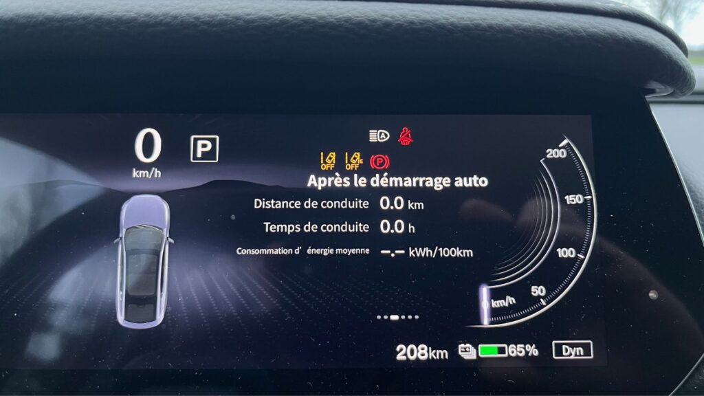 La Mazda 6e à l'essai // Source : Robin San Vicente pour Numerama