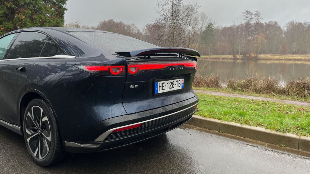 La Mazda 6e à l'essai // Source : Robin San Vicente pour Numerama