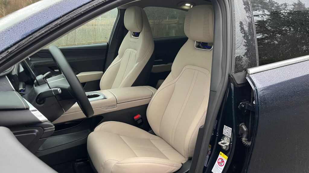 La Mazda 6e à l'essai // Source : Robin San Vicente pour Numerama