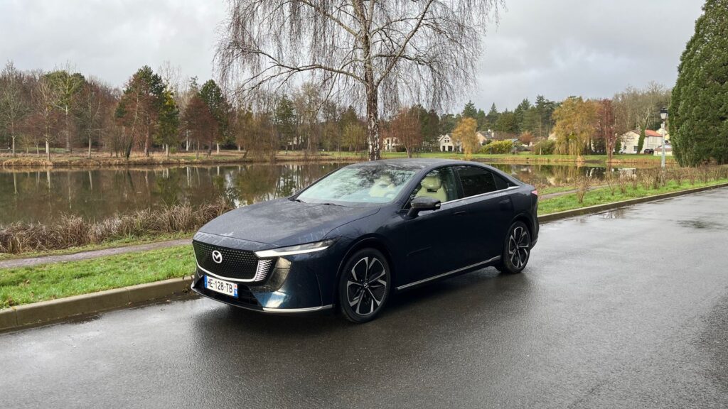 La Mazda 6e à l'essai // Source : Robin San Vicente pour Numerama