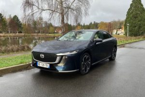 La Mazda 6e à l'essai // Source : Robin San Vicente pour Numerama