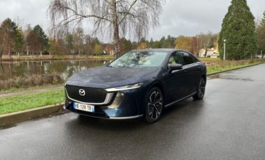 La Mazda 6e à l'essai // Source : Robin San Vicente pour Numerama