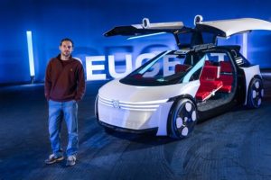 On a essayé la direction « steer-by-wire » du concept Peugeot Polygon. // Source : Gabriel Bascou pour Numerama