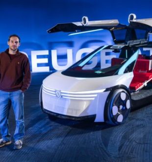 On a essayé la direction « steer-by-wire » du concept Peugeot Polygon. // Source : Gabriel Bascou pour Numerama