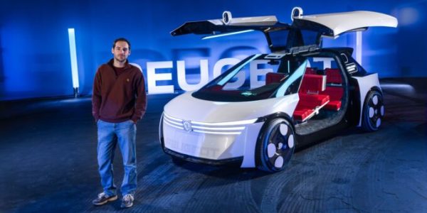 On a essayé la direction « steer-by-wire » du concept Peugeot Polygon. // Source : Gabriel Bascou pour Numerama