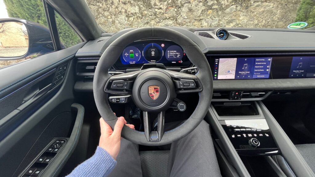 Le Porsche Macan GTS à l'essai. // Source : Robin San Vicente pour Numerama
