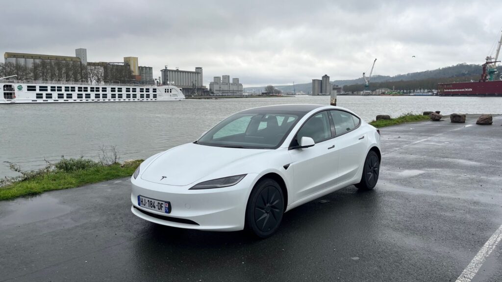 La Tesla Model 3 Propulsion (2026) &agrave; l'essai. // Source : Robin San Vicente pour Numerama