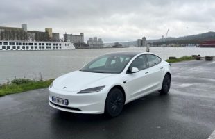 La Tesla Model 3 Propulsion (2026) à l'essai. // Source : Robin San Vicente pour Numerama