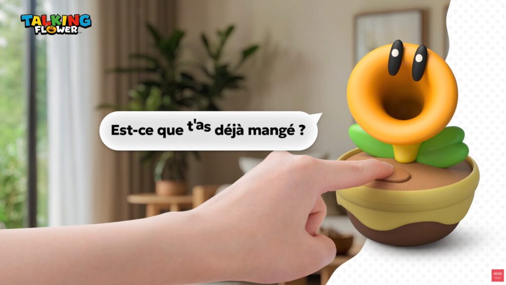 La Fleur cancan est bavarde. // Source : Nintendo