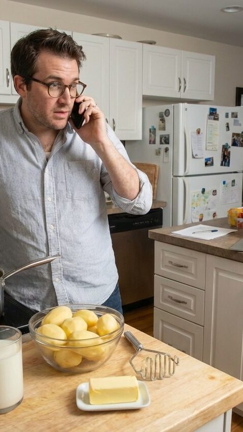 Rare image d'un journaliste tech en train de se faire arnaquer. // Source : Gemini