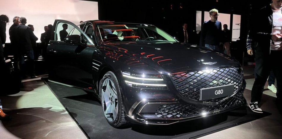 On a vu les voitures électriques de Genesis. // Source : Robin San Vicente pour Numerama