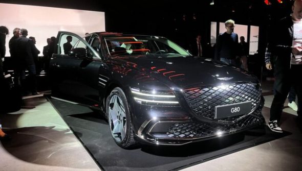 On a vu les voitures électriques de Genesis. // Source : Robin San Vicente pour Numerama