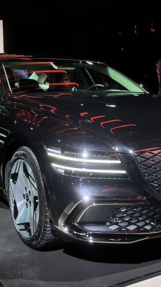 On a vu les voitures électriques de Genesis. // Source : Robin San Vicente pour Numerama