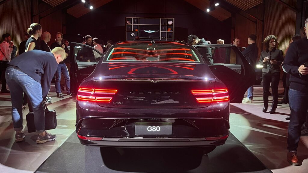 La Genesis G80. // Source : Robin San Vicente pour Numerama