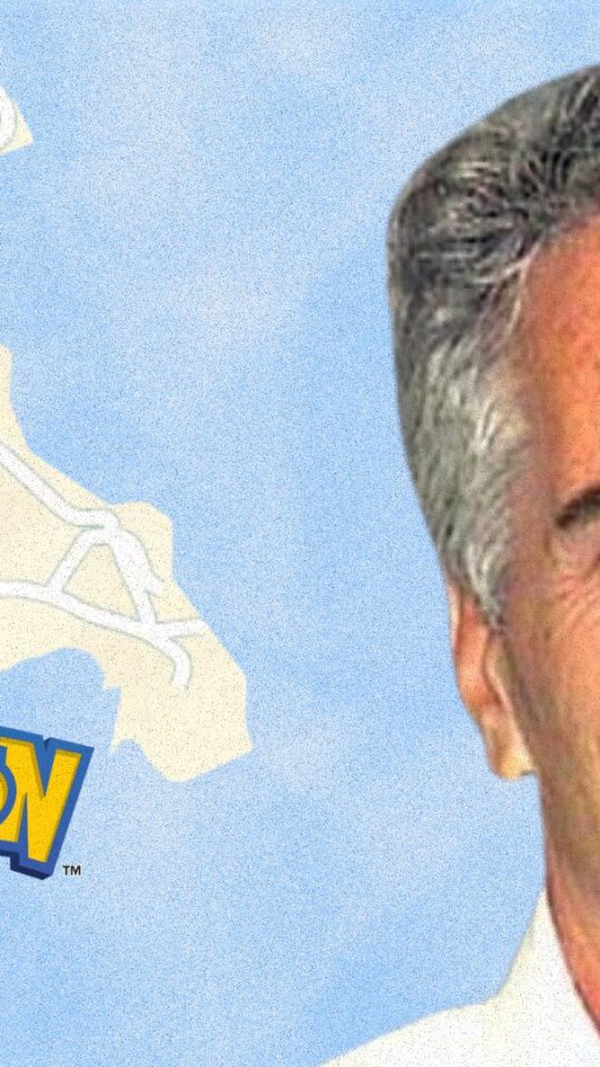 Pokémon GO : comment un PokéStop a pu exister sur l’île de Jeffrey Epstein.  // Source : Numerama / Niantic / Wikimedia Commons
