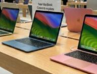 Rendus par IA du futur MacBook coloré. // Source : Numerama avec Gemini