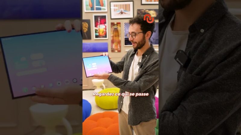 Voici le nouveau Samsung Galaxy TriFold !