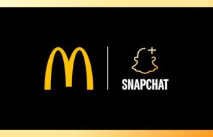 Mcdonalds et snapchat. // Source : Snap
