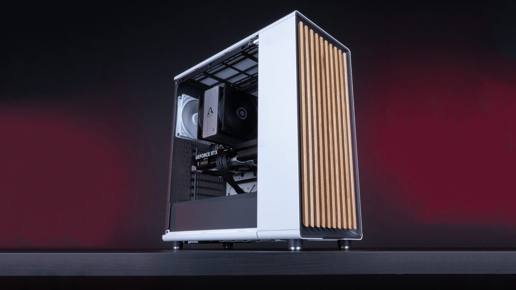 Le PC Meteora équipé avec une RTX  5070 Ti est parfait pour utiliser ComfyUI // Source : Materiel.net