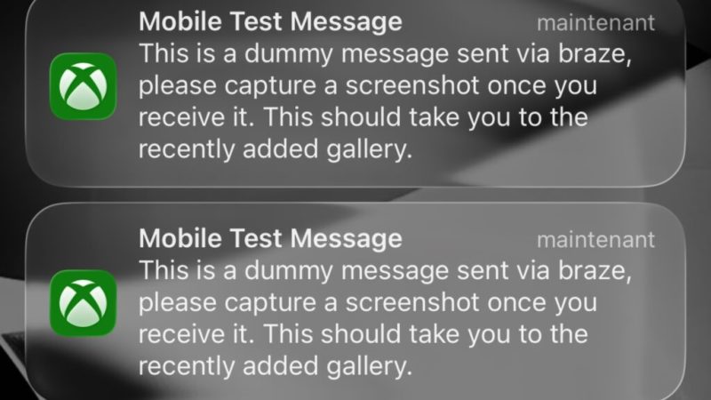 Votre application Xbox vous a spammé de messages&nbsp;? C’est normal