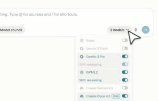 Perplexity Model Council.  // Source : Perplexity