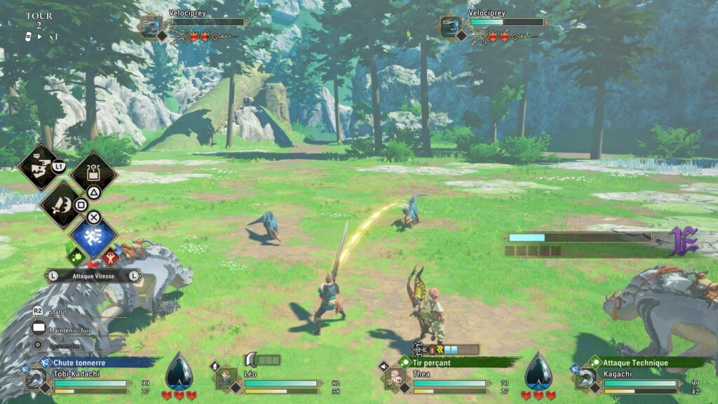 Un tour par tour malin et ultra dynamique. // Source : Capture PS5