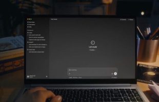 OpenAI montre une interface macOS sur un PC Windows. // Source : OpenAI