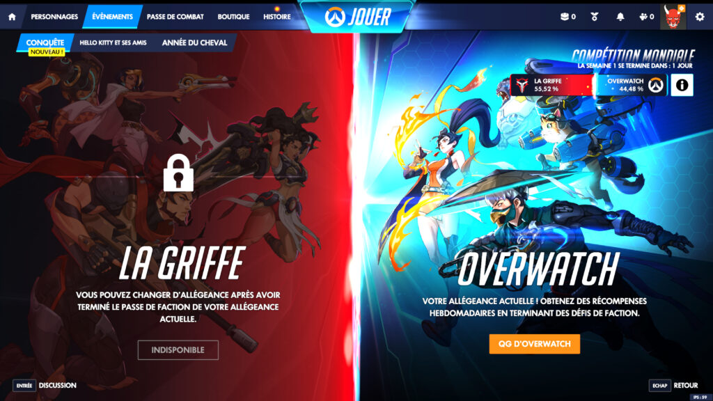 L'&eacute;v&egrave;nement conqu&ecirc;te d'Overwatch permet de d&eacute;bloquer plein de skins