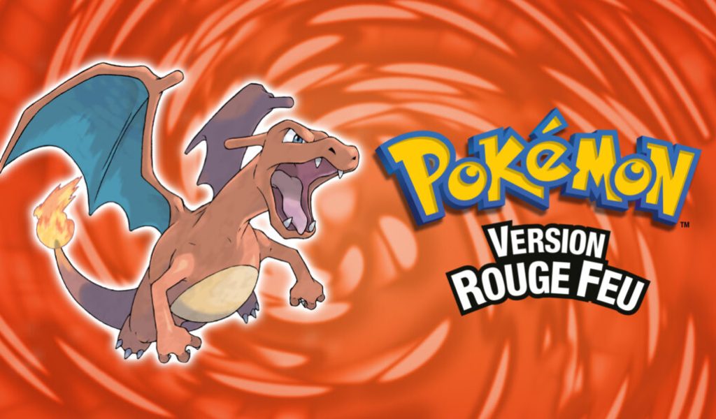 Pokémon Version Rouge Feu // Source : Nintendo