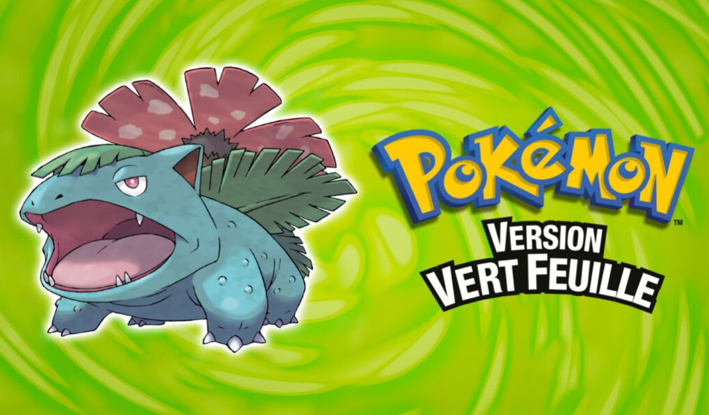 Pokémon Version Vert Feuille  // Source : Nintendo