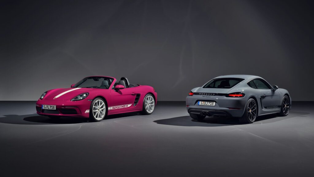 Porsche pourrait annuler les 718 Cayman et 718 Boxster électriques. // Source : Porsche