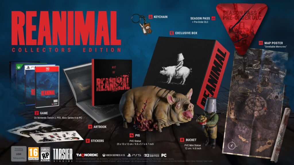 L'édition Collector de Reanimal // Source : Tarsier Studios