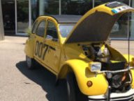 Rfit sur une 2CV  // Source : Rfit (Mehari Club Cassis)