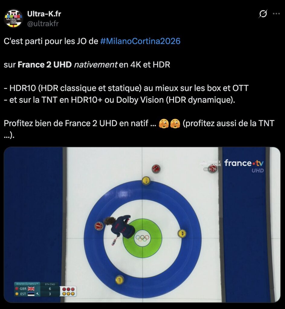 La TNT est le meilleur moyen de regarder France 2 UHD.