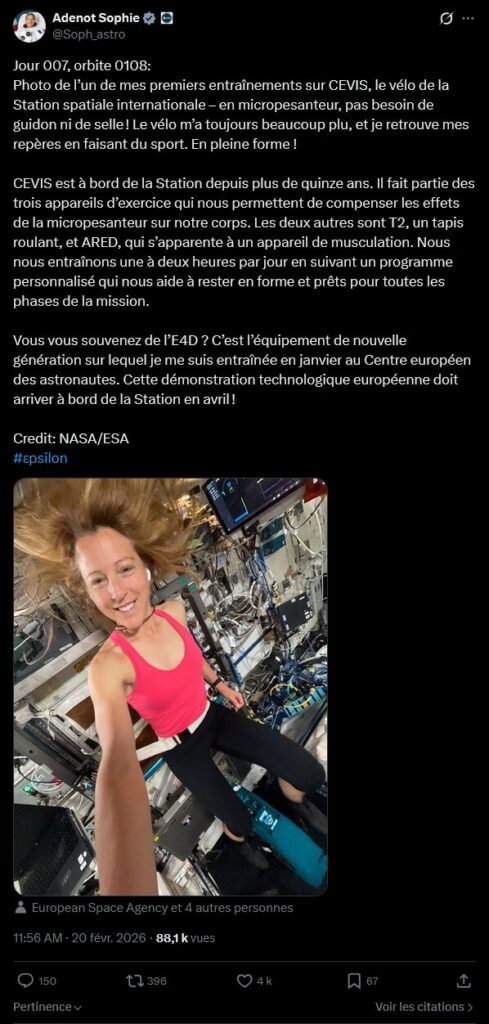 selfie sophie adenot