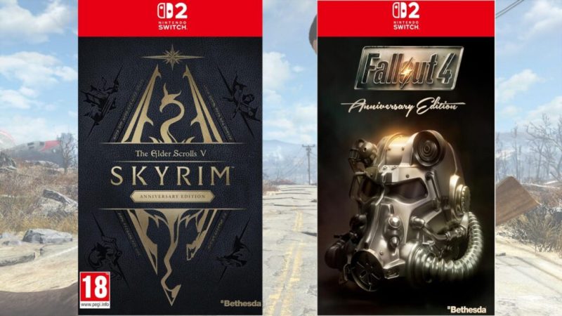 Les deux grands jeux de Bethesda débarquent sur Switch 2, voilà où les précommander