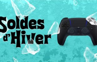 DualSense Midnight Black soldes // Source : Montage Numerama