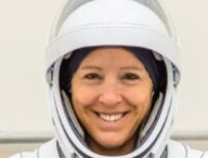 Sophie Adenot. // Source : Flickr/Nasa Johnson (photo modifiée)