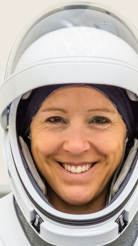 Sophie Adenot. // Source : Flickr/Nasa Johnson (photo modifiée)