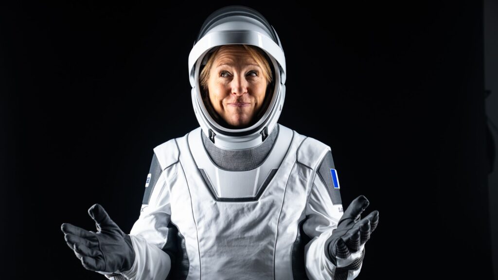 Sophie Adenot. // Source : Via X @Soph_astro