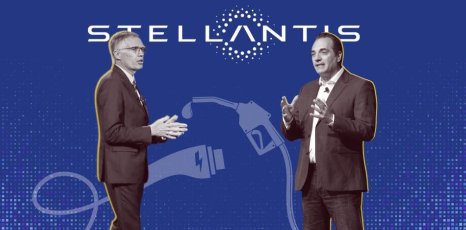 Stellantis - Carlos Tavares vs Antonio Filosa // Source : Montage Numerama