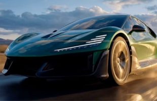 Le fabricant chinois Dreame a diffusé une pub pendant le Super Bowl où l'on peut voir son concept de voiture électrique. // Source : Dreame via Instagram