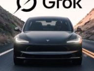Grok arrive dans les Tesla en Europe. // Source : Une par Numerama