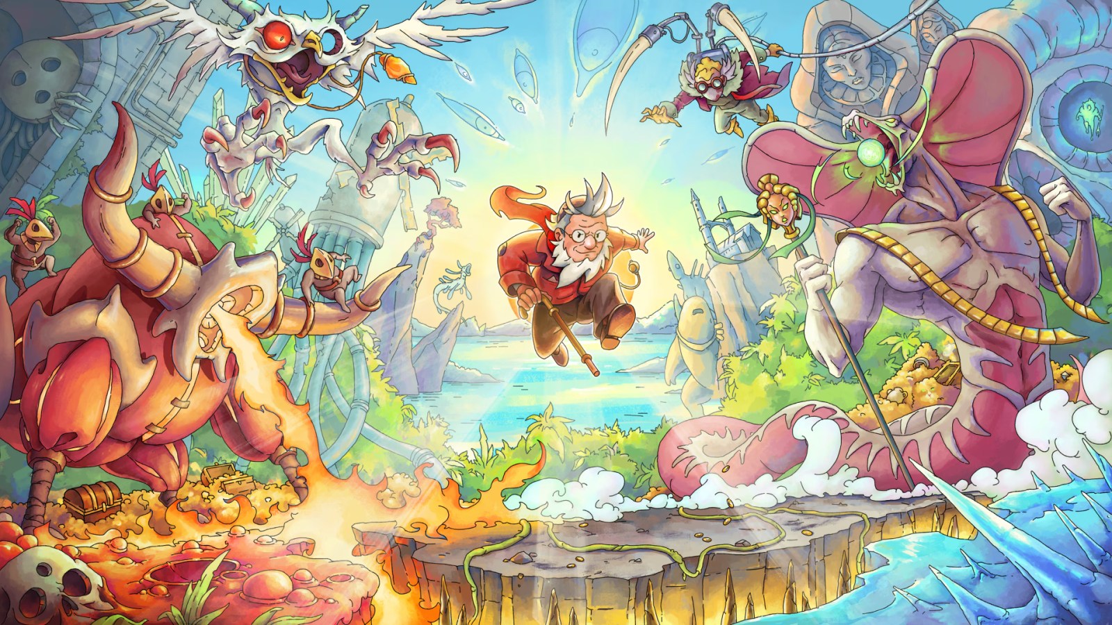 Ne passez surtout pas à côté de la démo de ce jeu vidéo sublime nommé The Eternal Life of Goldman