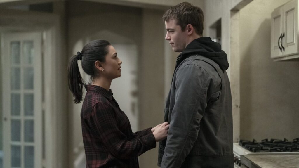 Rose et Peter dans The Night Agent // Source : Netflix