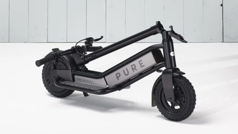Trottinette électrique Pure Electric Escape 350 W  // Source : Pure Electrique