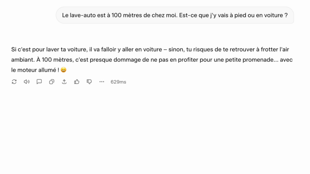 La r&eacute;ponse de Grok.  // Source : Capture d'&eacute;cran Numerama